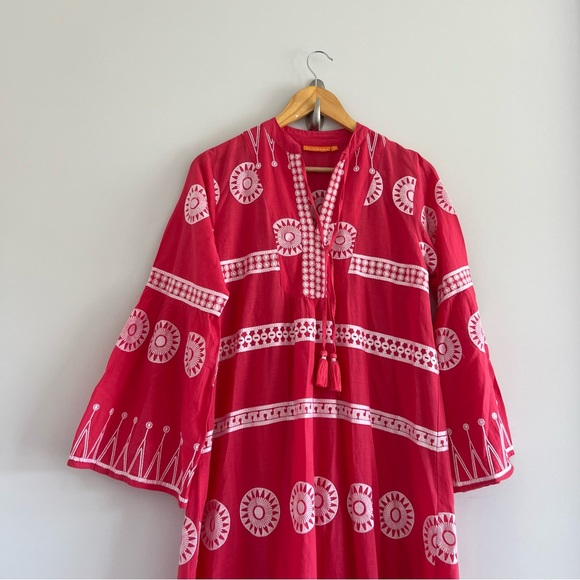 Oliphant Red Maxi Dress - Picture 11 of 12